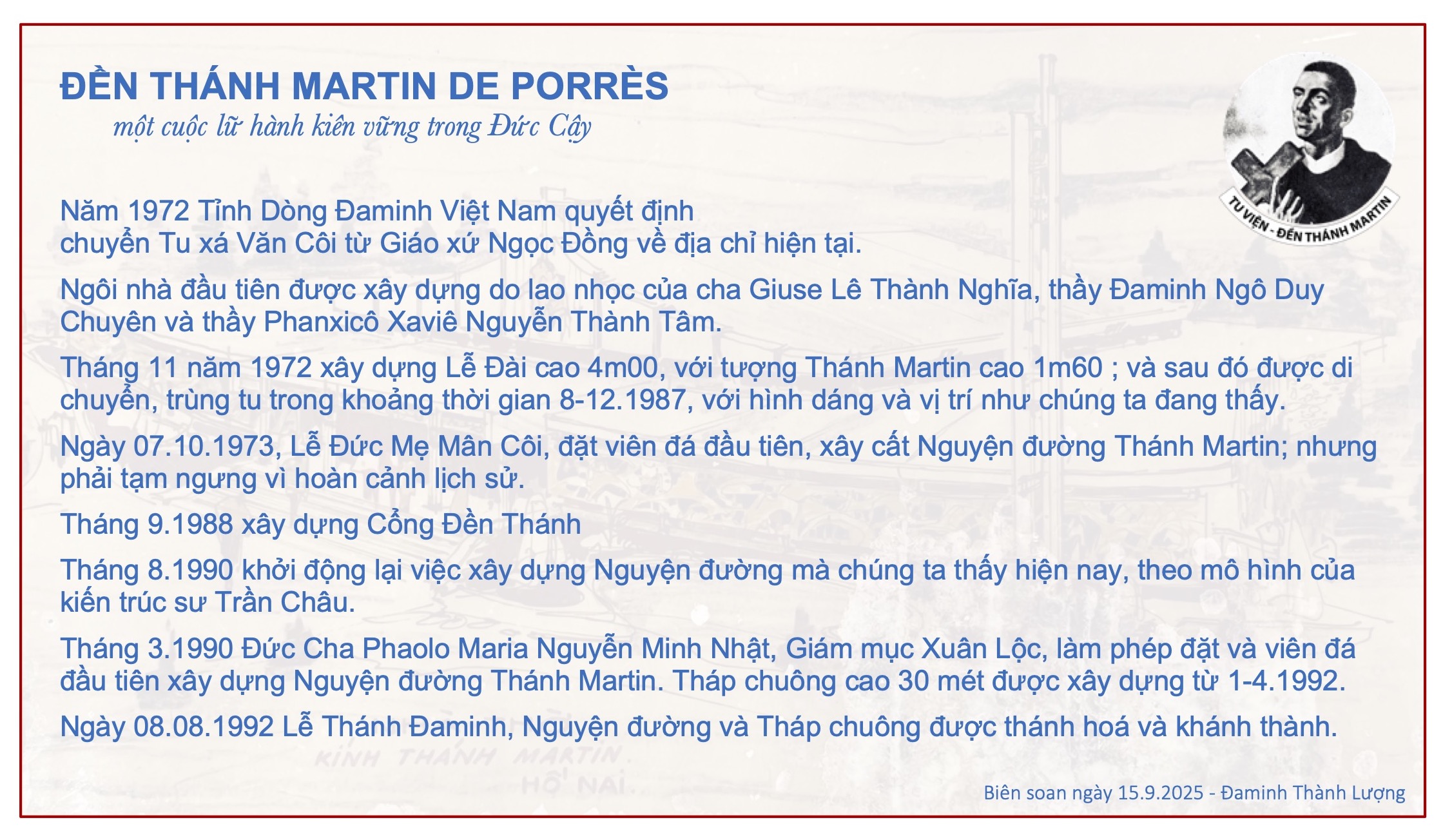 Hình ảnh giới thiệu trung tâm giáo lý